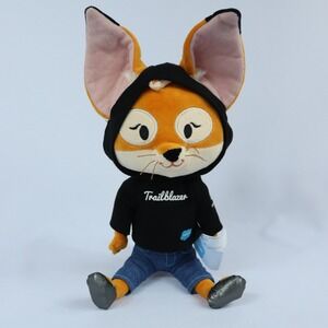 Salesforce Brandy the Fox Plush Mascot Trailblazer Hoodie Stuffed Animal 12"
